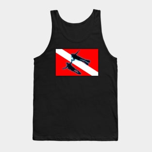 Scuba diving t-shirt designs Tank Top